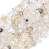 Natural Herkimer Diamond Beads Strands G-M205-95-1