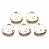 Alloy Enamel Charms ENAM-T011-95A-NR-1