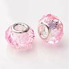 Rondelle Handmade Crystal European Beads Fit Charm Bracelets X-GPDL25Y-29-2