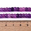 Ombre Effect Dyed Glass Beads Strands GLAA-Q106-05A-A13-4