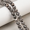 Tibetan Style dZi Beads Strands G-G328-A01-8mm-1
