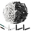 120Pcs 2 Colors Zinc Alloy Cord Ends FIND-NB0005-64-1
