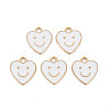 Alloy Enamel Charms ENAM-T016-12E-RS-1