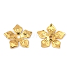 5-Petal Iron Bead Caps IFIN-WH0070-10G-1
