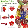 60Pcs 2 Styles Transparent Glass Beads GLAA-SC0002-96-2
