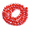 Electroplate Glass Beads Strands EGLA-A034-T1mm-A27-2