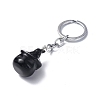Natural Obsidian Keychains KEYC-P011-04P-07-2