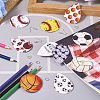 DIY Sport Style Earring Making Kit DIY-TA0006-46-6