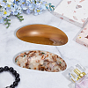 2Pcs 2 Colors Resin and Iron Hair Barrettes PHAR-GO0001-07B-4