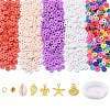DIY Preppy Bracetet Anklet Making Kit DIY-YW0007-72-1