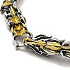 Men's Alloy Dragon Wrap Chain Bracelet BJEW-A129-01-4
