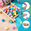 140Pcs 14 Colors Food Grade Eco-Friendly Silicone Beads SIL-TA0001-24-4