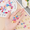 Plating Acrylic Beads PACR-T006-09-4