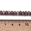Natural Lepidolite/Purple Mica Stone Beads Strands G-K365-E01-4x6mm-5