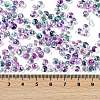 6/0 Spray Paint Glass Seed Beads SEED-H003-11M-4