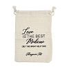 Cloth Hangover Kit Party Favor Drawstring Bags ABAG-A012-05A-05-1