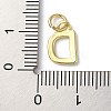 Rack Plating Brass Charms KK-P245-06G-D-3