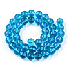 Transparent Glass Beads Strands GLAA-T032-T10mm-06-2