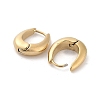 304 Stainless Steel Hoop Earrings EJEW-H115-37G-2