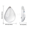 Transparent teardrop LS-X-GGLA-R024-14x10-2