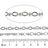 304 Stainless Steel Oval Link Chains CHS-A016-27P-A-2