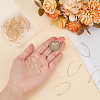 40Pcs 304 Stainless Steel Earring Hooks STAS-SP0001-40G-3