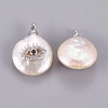 Natural Cultured Freshwater Pearl Pendants PEAR-F008-33P-2