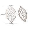 Tarnish Resistant 201 Stainless Steel Pendants STAS-G020-1-2