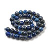 Natural Lapis Lazuli Beads Strands G-E483-17-8mm-5