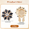 Brass Cuff Buttons DIY-WH20011-69D-2