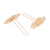 Alloy with Iron Hair Fork Findings AL-CBA8479-01KCG-2