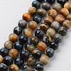 Natural Dream Tiger Eye Beads Strands G-G898-10mm-1