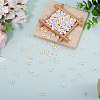 500Pcs Plating Acrylic Beads PACR-TADJ0001-01N-4