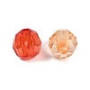 Transparent Acrylic Beads OACR-Q015-02A-2