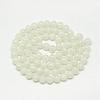 Baking Paint Crackle Glass Bead Strands DGLA-Q023-8mm-YS1-2