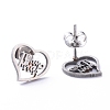 Mother's Day 304 Stainless Steel Jewelry Sets SJEW-D094-32P-5