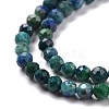Natural Chrysocolla & Lapis Lazuli Beads Strands X-G-D463-08C-3