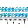 Synthetic Moonstone Beads Strands G-P528-J01-15-4