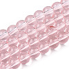 Transparent Glass Beads Strands GLAA-T032-T6mm-10-1