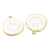 Alloy Enamel Pendants X-ENAM-D051-18G-01-3