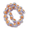 Baking Paint Glass Enamel Beads LAMP-S080-03B-2