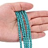 Synthetic Turquoise Beads Strands TURQ-G106-4mm-02E-2