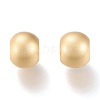 Matte Brass European Style Beads X-OPDL-H100-06MG-2