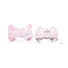 Transparent Spray Painted Glass Beads GLAA-I050-11D-3