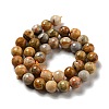 Natural Crazy Agate Beads Strands G-E571-36C-3