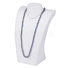 Synthetic Moonstone Beaded Multi-use Necklaces/Wrap Bracelets X-NJEW-K095-C10-4
