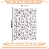 5Pcs 5 Colors Polymer Clay Earrings Water Transfer Paper DIY-HY0003-22B-2