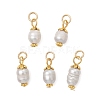 Natural Cultured Freshwater Pearl Pendants PALLOY-JF05029-1
