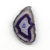 Dyed Mixed Shape Natural Agate Gemstone Big Pendants G-R300-10-3