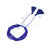 (Jewelry Parties Factory Sale)Adjustable Glass Seed Beads Braided Bead Bracelets BJEW-JB04777-02-2